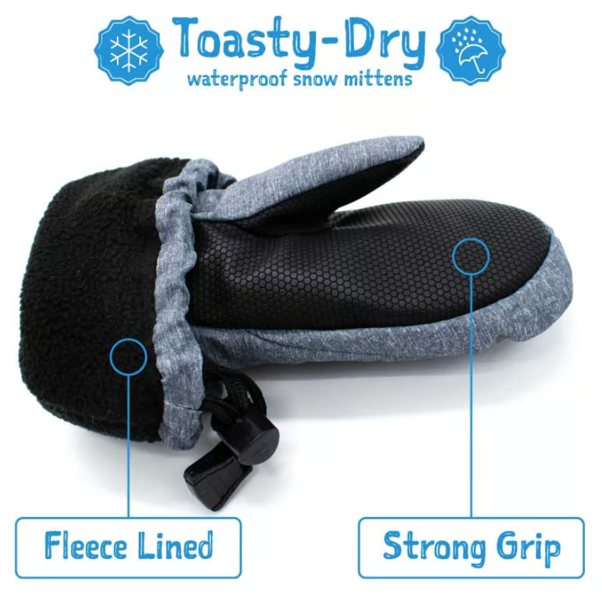 *Black Star | Toasty-Dry Waterproof Mitten