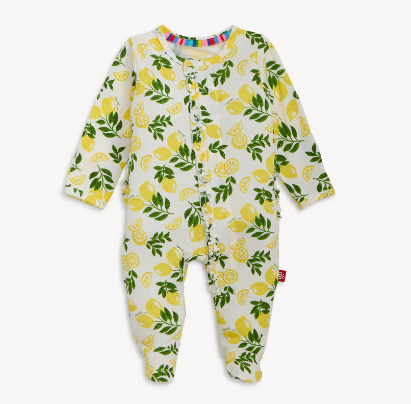 MAGNETIC ME - SIMPLY THE ZEST MODAL FOOTIE W RUFFLE