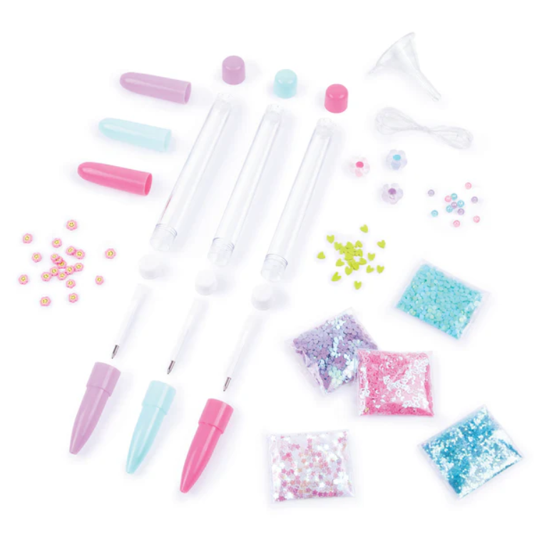 DIY Floaty Pens Craft Kit - Make 3 Sparkly Pens