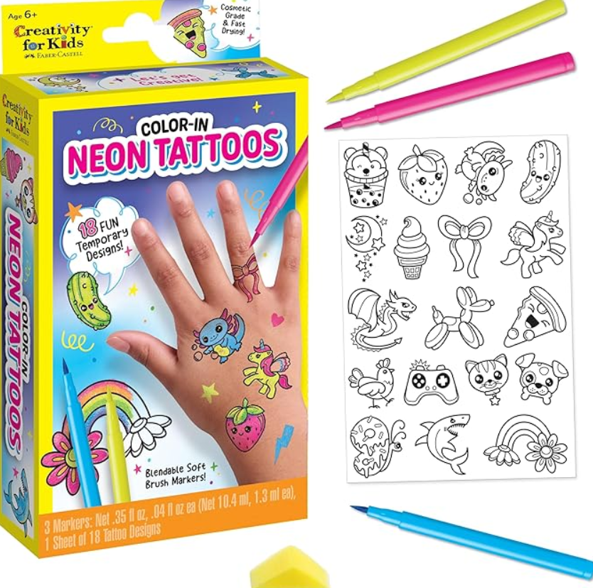 Color In Neon Tattoos
