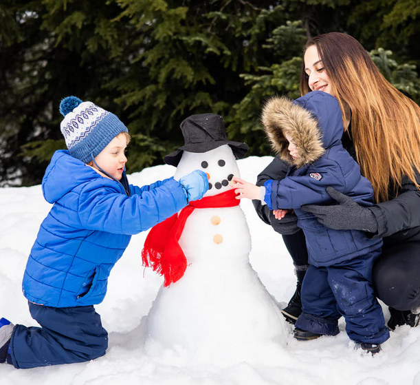 Build Your Own Snowman Christmas & Holiday Kit, DIY Kit