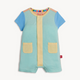 COLORBLOCK ALOE SHORT ROMPER