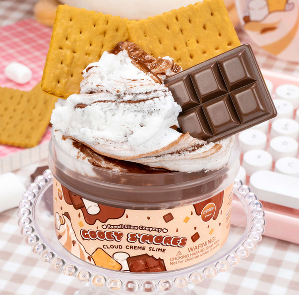 Slime  Gooey S'mores Cloud Creme Slime