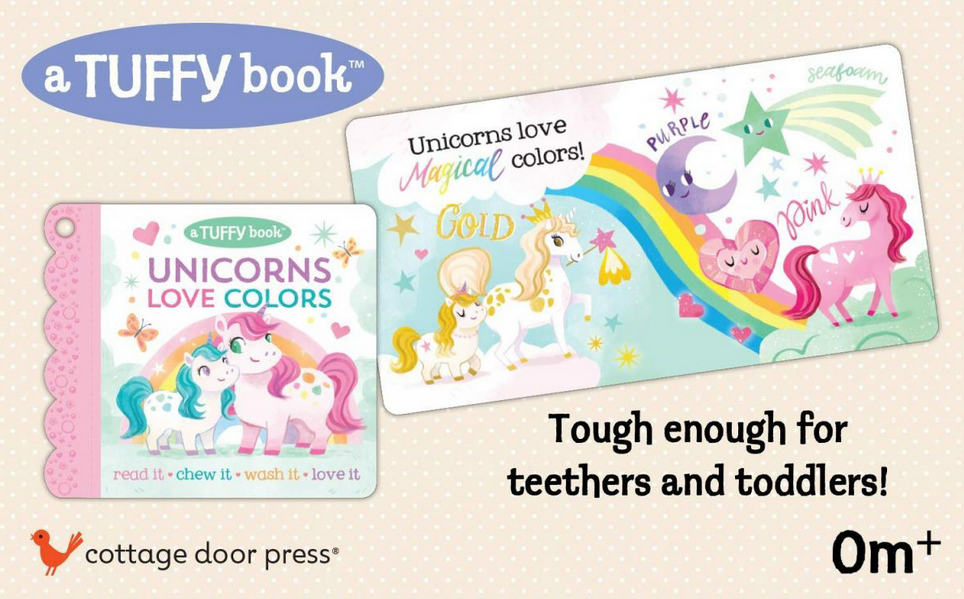 Unicorns Love Colors Tuffy Book