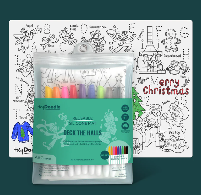 Classic Deck The Halls Activity Mat