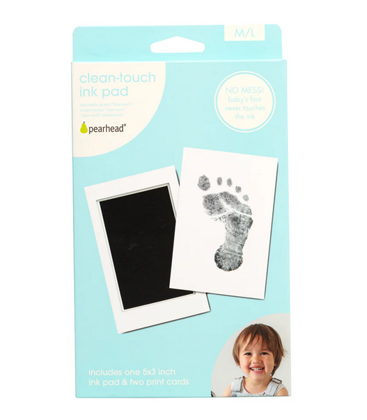 Baby Handprint or Footprint Clean-Touch Ink Pad Kit