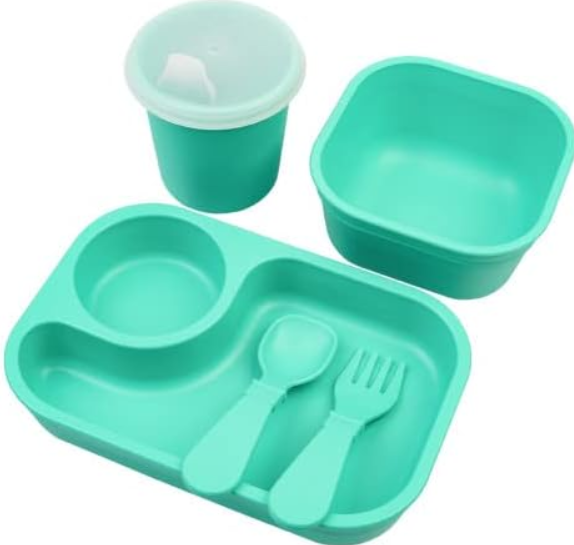 Tiny Dining 1st Meals Set - Aqua