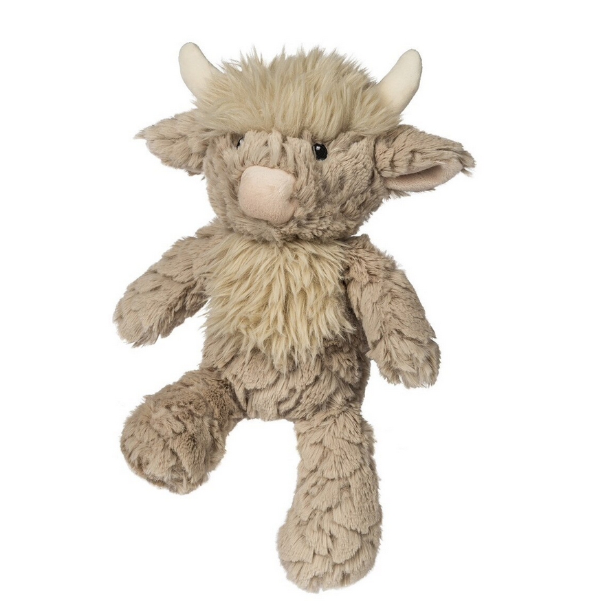 Putty Nursery Highland Cow Plush