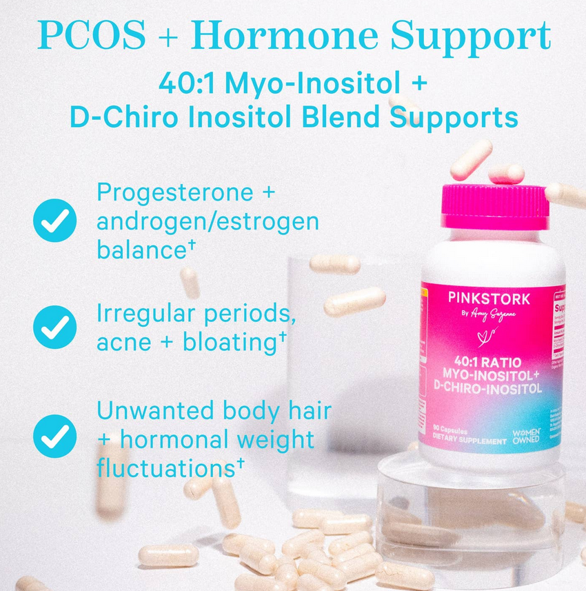 40:1 Ratio Myo-Inositol + D-Chiro-Inositol