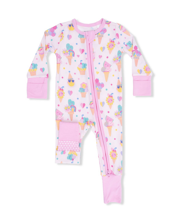 Ice Cream Fun Crew - Convertible Romper