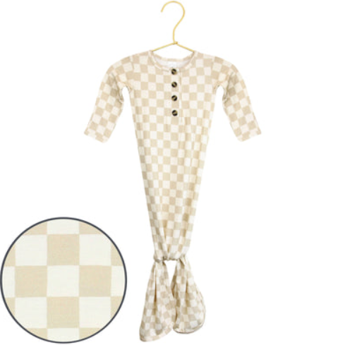 Austin Knotted Gown - NB-3M