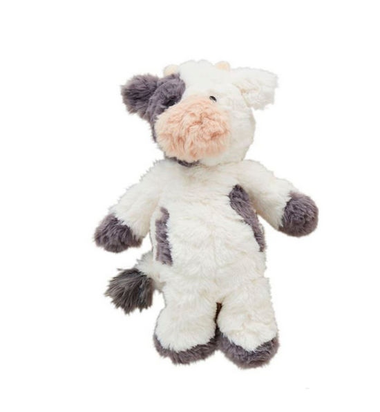 Farm Plush Rattle Cow