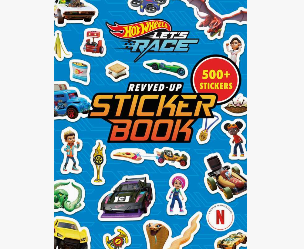 Hot Wheels Let's Race: Revved-Up Sticker  Activity Book
