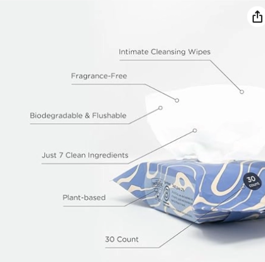 *Saalt Intimate Cleansing Wipes