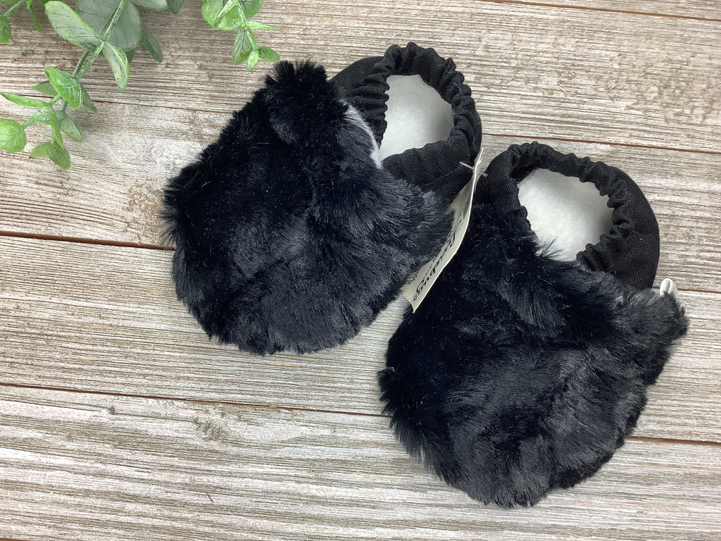 Lexiebugs Faux Fur Baby shoe