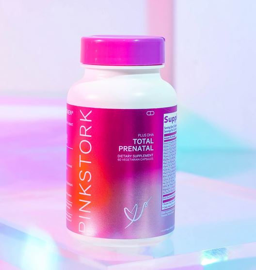 Pink Stork Prenatals Total Prenatal + DHA 60 capsules