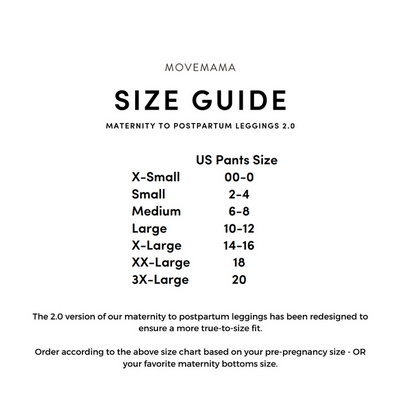 Maternity To Postpartum Active Leggings - 2.0