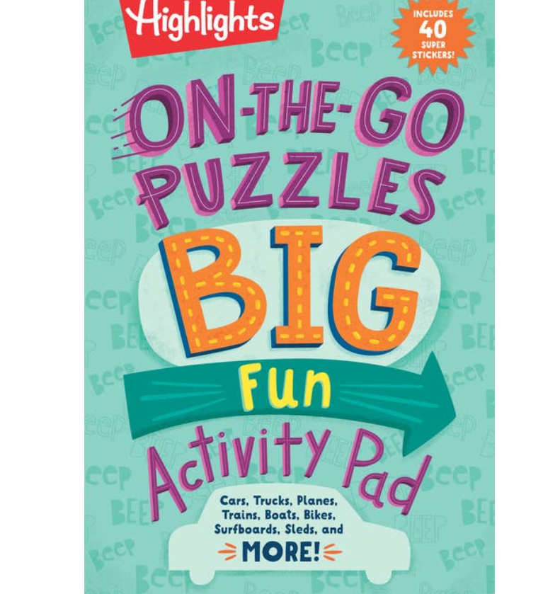 On-The-Go Big Fun Pad- Highlights