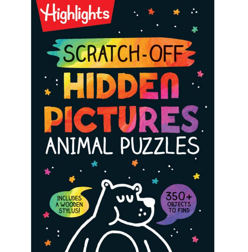 Animal Puzzles Hidden Scratch Off- Highlights