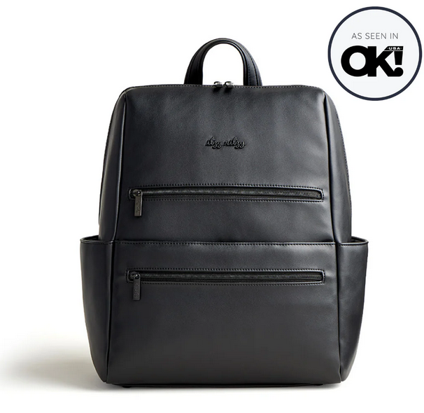 Black Eras Backpack Diaper Bag