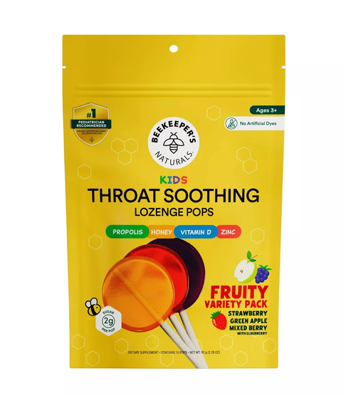 Kid’s Throat Soothing Lollipops