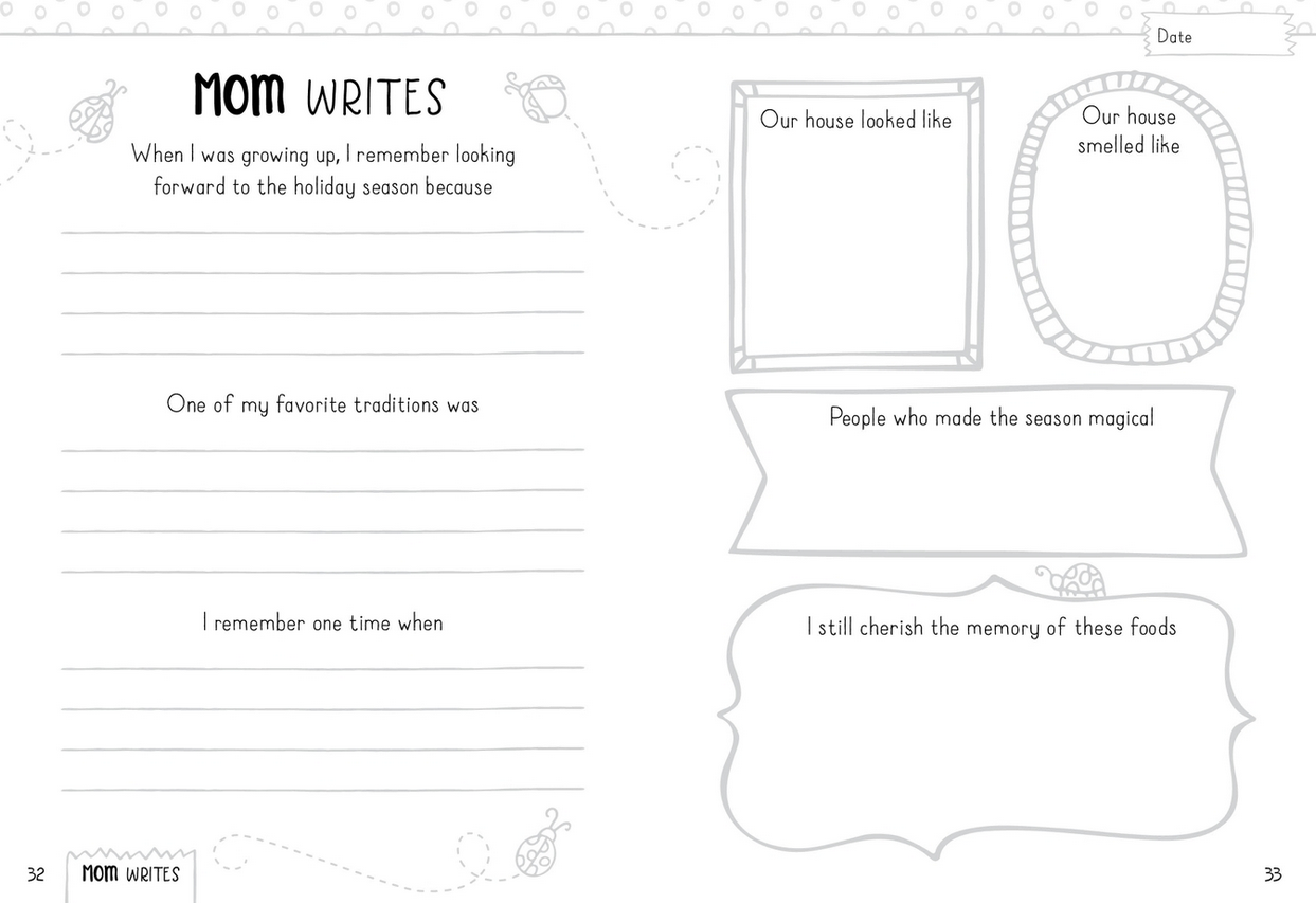 Love, Mom and Me: A Mother & Daughter Keepsake Journal!