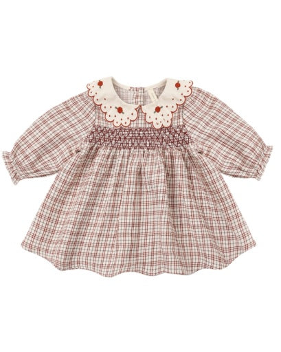 CALLIE DRESS CHRISTMAS PLAID