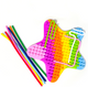 Star Silly Tubes, Tropical - Sensory Toy