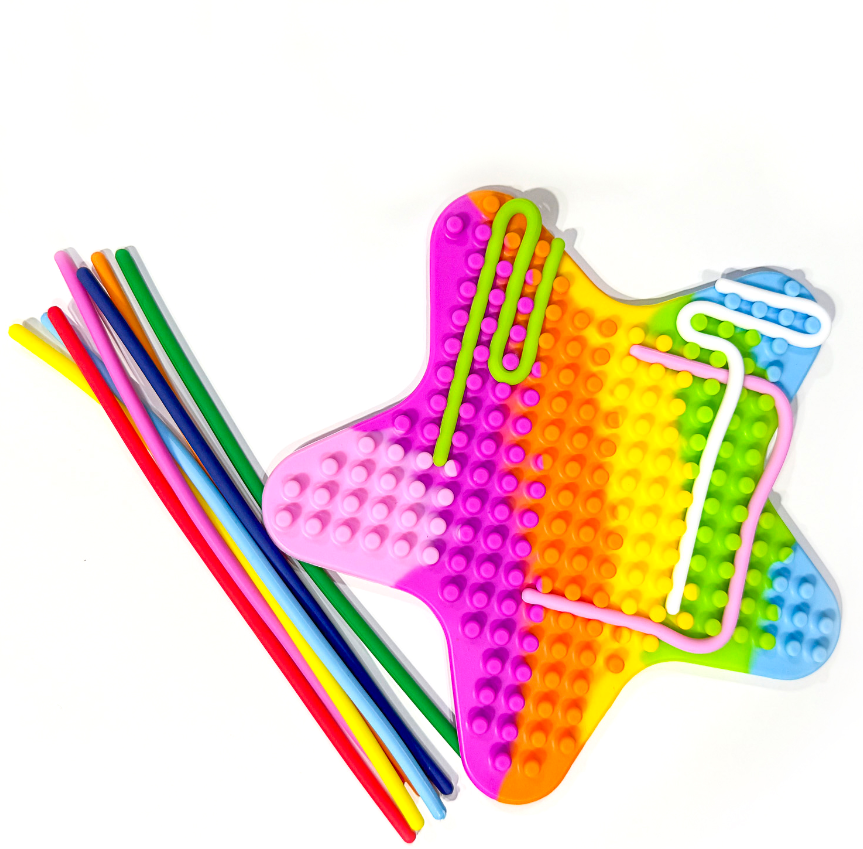 Star Silly Tubes, Tropical - Sensory Toy