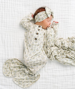 Etta Knotted Gown - NB-3M