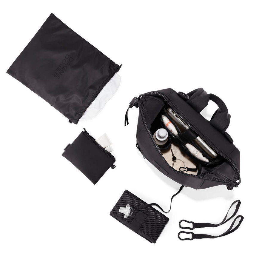 Indi Diaper Backpack in Onyx, Medium