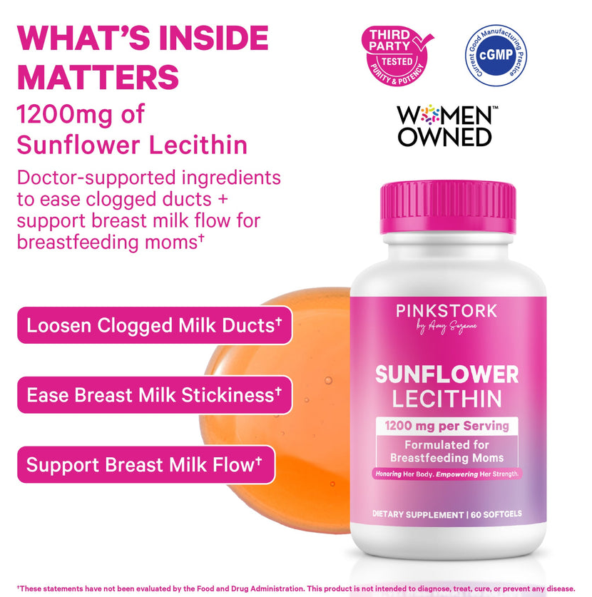 Pink Stork Sunflower Lecithin