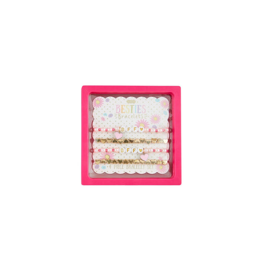 Bff Heart Beaded Bracelets