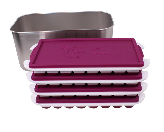 Milkstache Luxe Reusable Breastmilk Freezer Storage Container - Ceres Chill