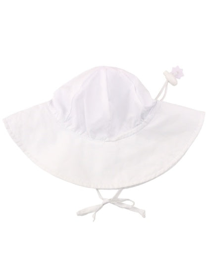 Kids Sun Protective Hat-White