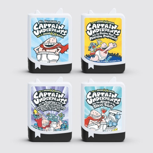 AUDIOBOOKS - CAPTAIN UNDERPANTS