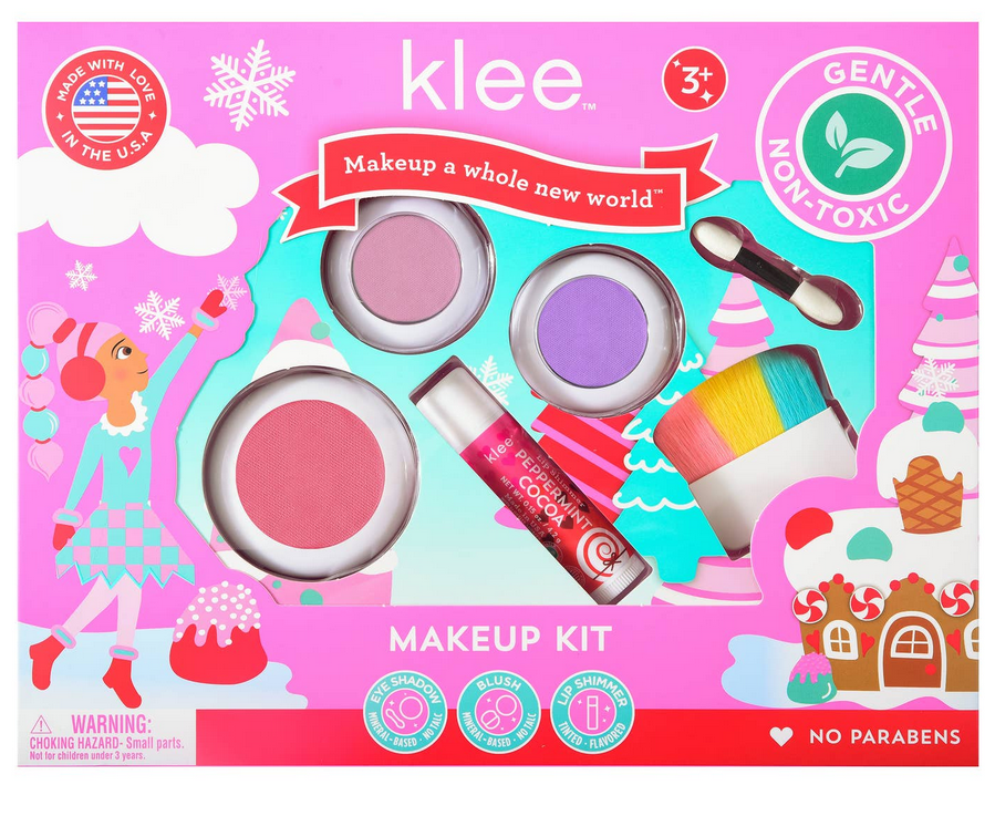 Sparkly Reineer 4PC Mineral Makeup Kit