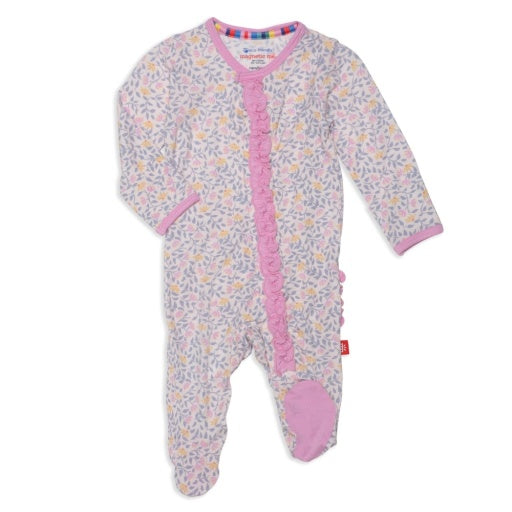 Magnetic Amelia Footie Pajama