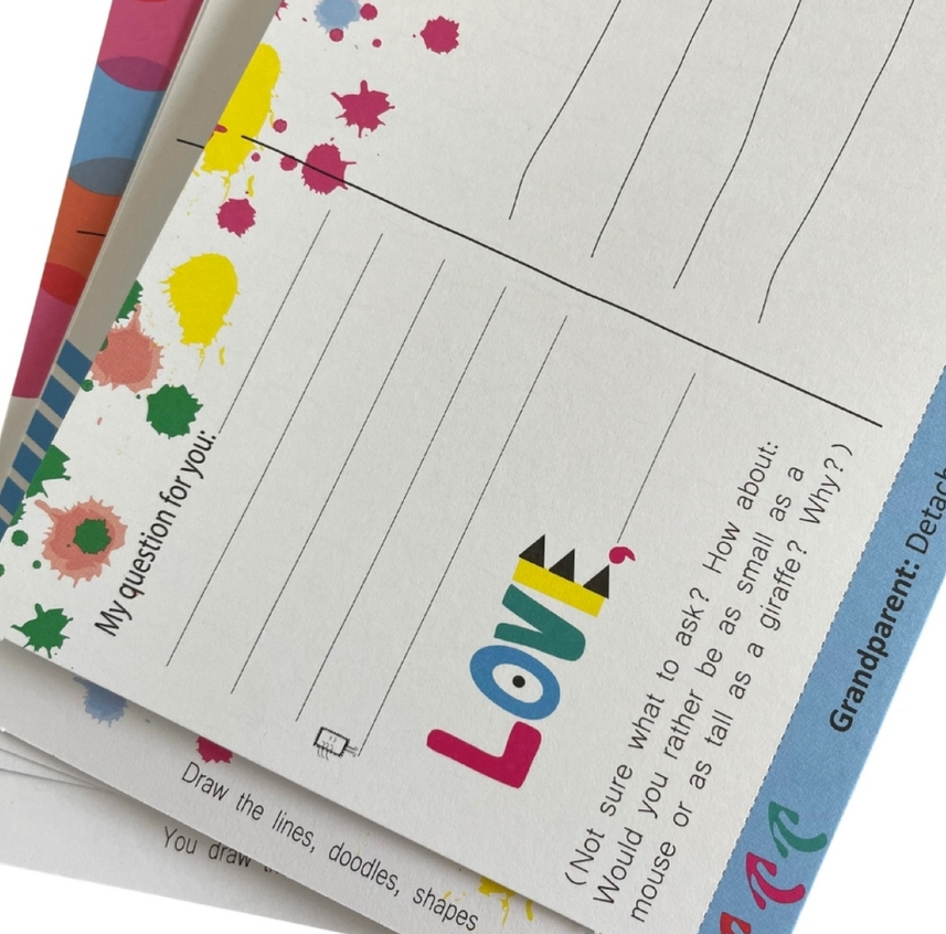 *Kids / Grandparents Pen Pal Kit