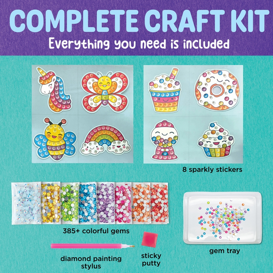 Big Gem Diamond Painting Stickers Mini Kit