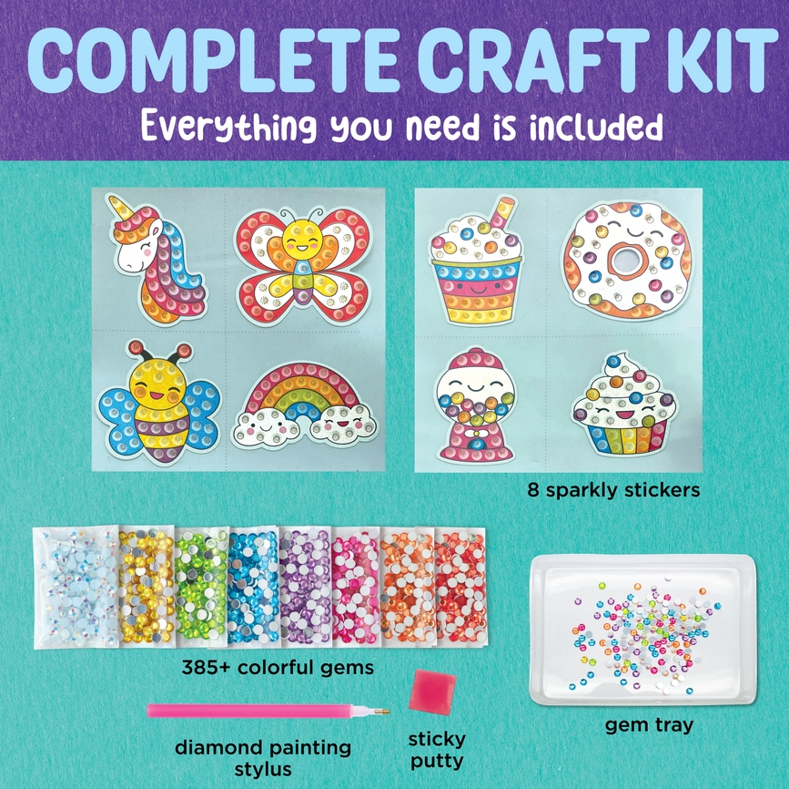 Big Gem Diamond Painting Stickers Mini Kit
