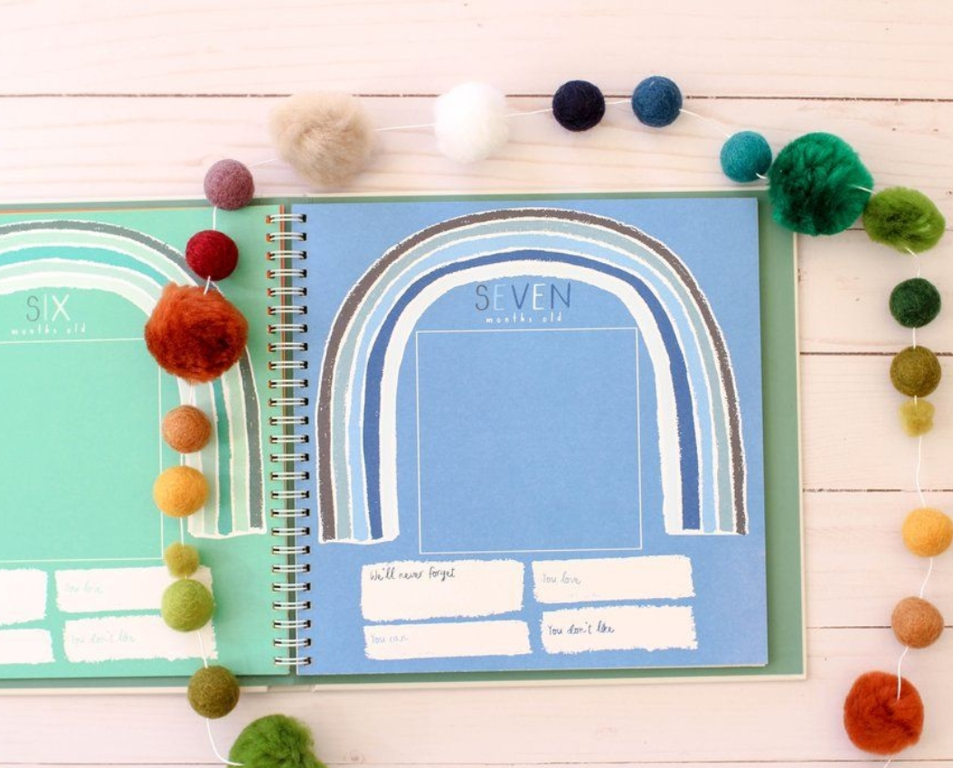 Little Rainbow Memory Book