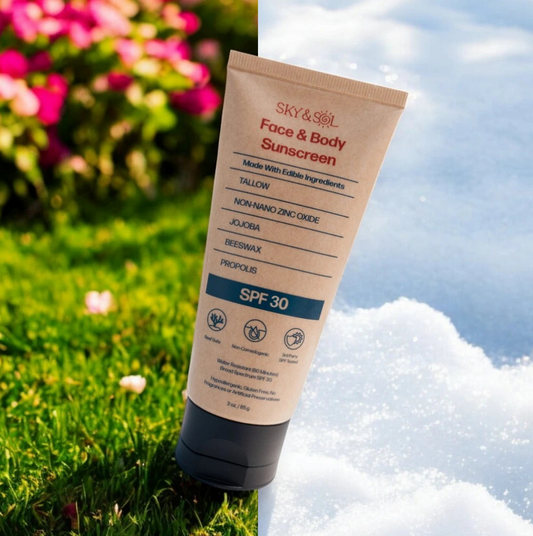 Sky + Sol Face / Body Sunscreen SPF 30