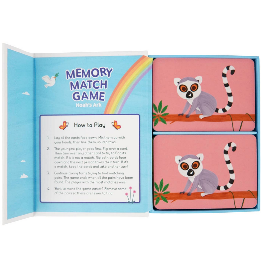 Memory Match Game Noah's Ark