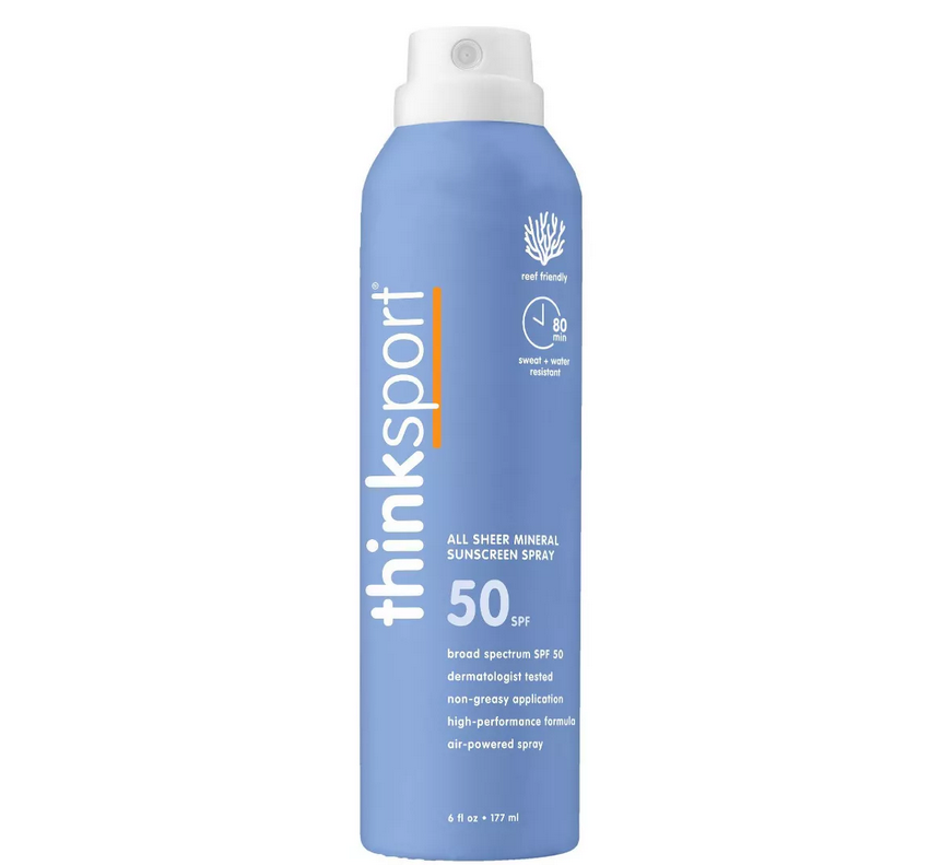 Think sport All Sheer Mineral Sunscreen Spray SPF 50