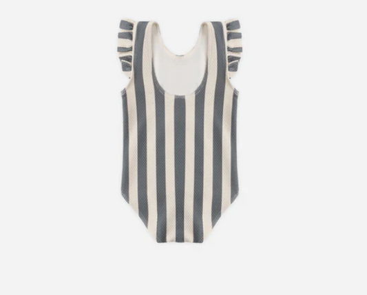 ONE-PIECE SWIMSUIT RETRO OCEAN STRIPE