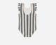 ONE-PIECE SWIMSUIT RETRO OCEAN STRIPE