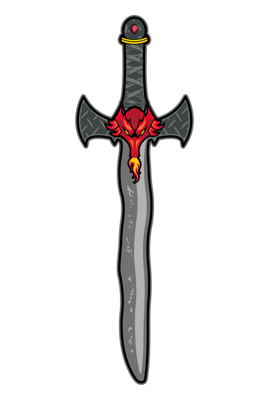 -EVA Foam Sword - Red Dragon