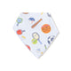 *Sports Ball Friends - Bandana Bib - Light Blue