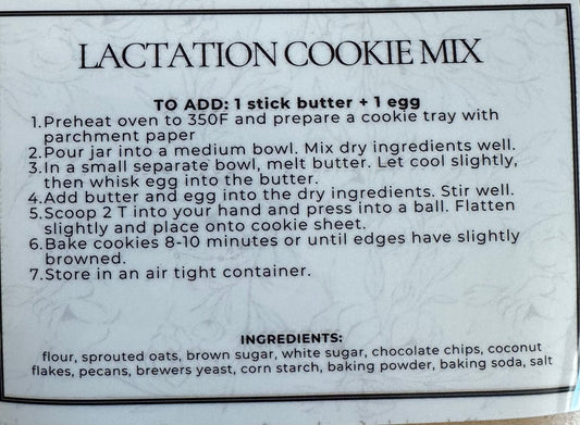 Lactation Cookie Mix